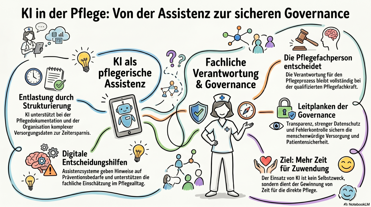 Von KI Unterstützung zu Governance in der Plfege